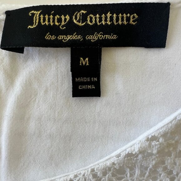 Juicy Couture White Lace Top - Picture 13 of 16